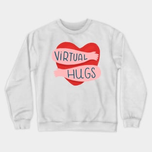 Virtual Hugs - Dark tattoos Crewneck Sweatshirt
